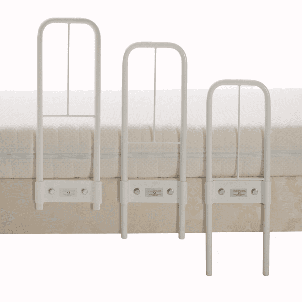 Clamprail bed rail adjustable height settings